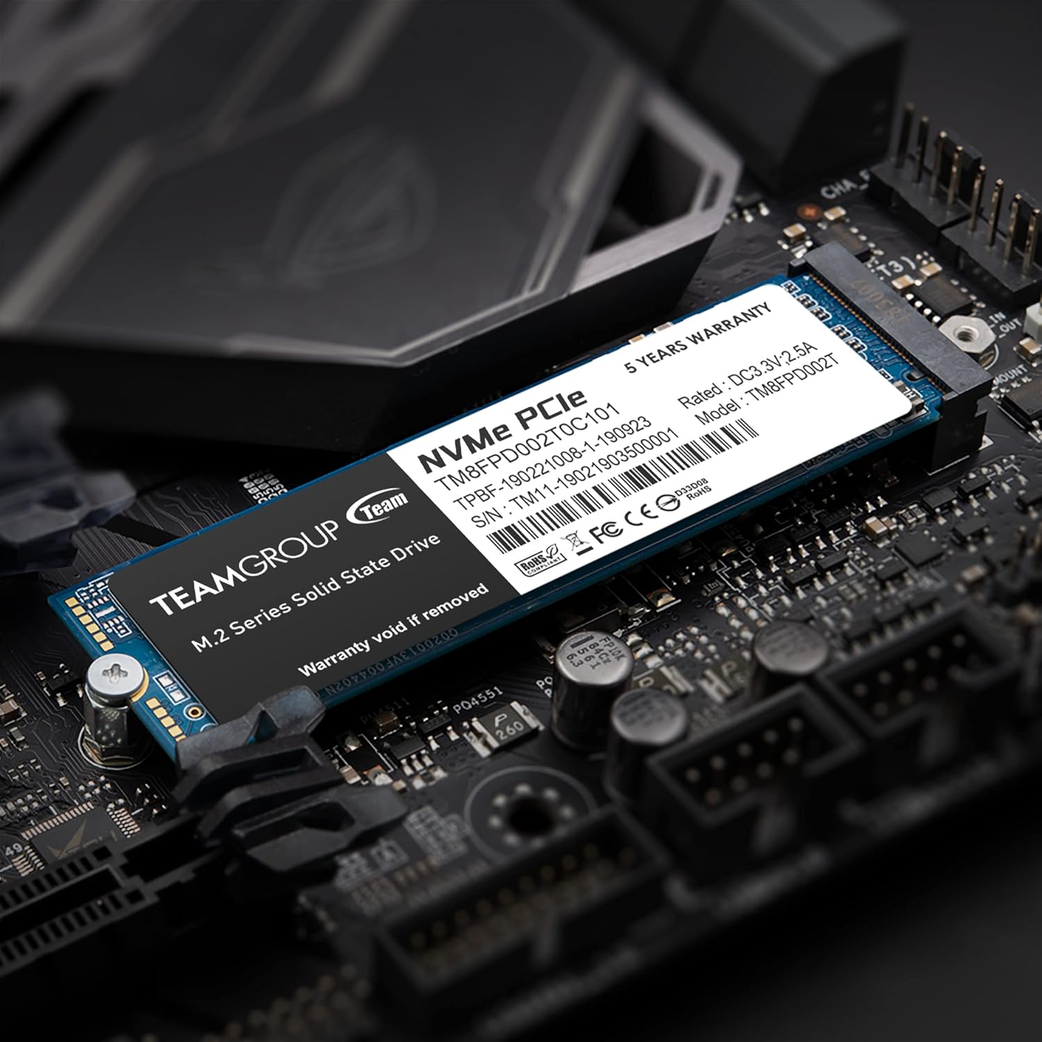 TEAMGROUP MP33 512GB SLC Cache 3DNAND TLC NVMe PCIe Gen3x4 M.2 2280 Internal SSD R/W up to 1700/1400 MB/s Compatible w/ Laptop&Desktop TM8FP6512G0C101 - Image 3