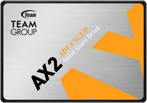 TEAMGROUP AX2 512GB 3D NAND TLC 2.5 Inch SATA III Internal Solid State Drive SSD (Read Speed up to 530 MB/s) Compatible with Laptop & PC Desktop T253A3512G0C101