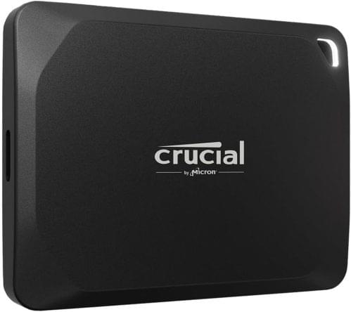 Crucial X10 Pro 4TB Portable SSD, Up to 2100MB/s Read, 2000MB/s Write, 3.2 USB-C, External Solid State Drive, Durable Storage for PC & Mac, for Professional Creators, Black – ‎CT4000X10PROSSD902