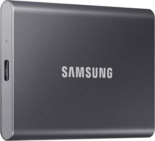 Samsung T7 Portable SSD, 2TB External Solid State Drive, Speeds Up to 1,050MB/s, USB 3.2 Gen 2, Reliable Storage for Gaming, Students, Professionals, MU-PC2T0T/AM, Gray