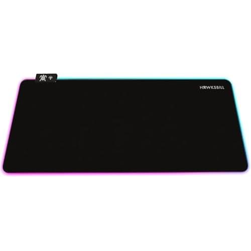 Goliath LED V2 XXL Soft Gaming Mouse Mat 35.4 x 15.75 x .18in Extra Large RGB Mousepad – Wired USB-C