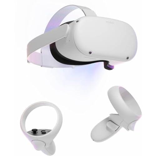 Meta Quest 2 128GB – Advanced All-in-One Virtual Reality Headset (Renewed)