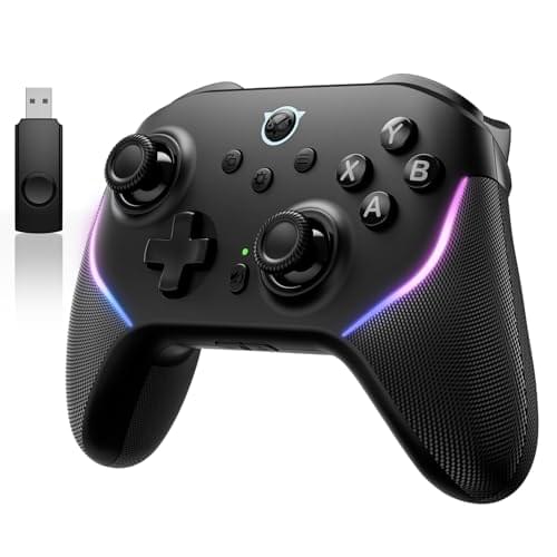 NYXI Master P1 Wireless PC Controller, 1000Hz Polling Rate, Hall&Micro 2-in-1 Adjustable Triggers, Hall Effect Joystick, Mute control, Turbo, Vibration, Programmable Buttons for PC/Switch/iOS/Android