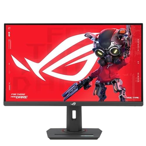 ASUS ROG Strix 27” QHD (2560×1440) HDR400 USB-C Gaming Monitor (XG27ACS), 180Hz,1ms, Fast IPS, 133% sRGB, Extreme Low Motion Blur Sync, G-Sync Compatible, DisplayWidget, Tripod Socket, 3 Year Warranty