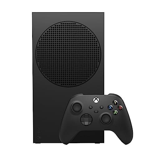 Xbox Microsoft Series S 1TB SSD Console Carbon Black – Includes Wireless Controller – Up to 120 frames per second – 10GB RAM 1TB SSD