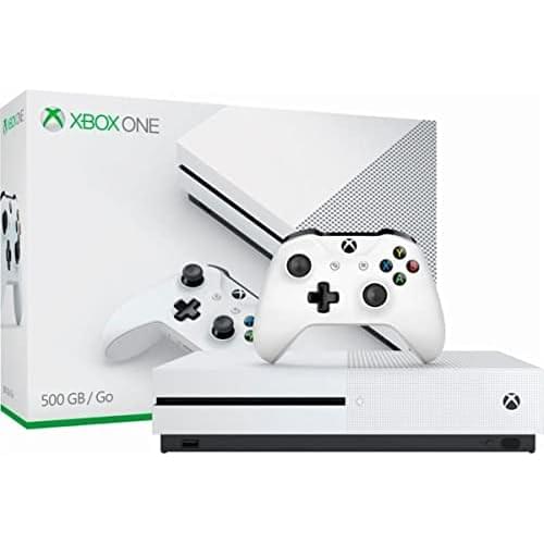 Microsoft – Xbox One S 500GB Console – White – ZQ9-00028 (Renewed)
