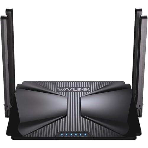WiFi 6 Router AX3000 Wireless Internet High Speed WiFi Router with 5dBi High-gain Antennas, Dual Band Gigabit Computer Router Mesh Support for Homes up to 2000 Sq. ft, VPN, IPV6, Parental Control