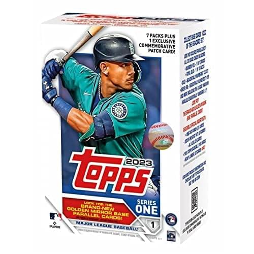 Topps 2023 Series 1 Baseball Value Box – 7 Packs Per Box
