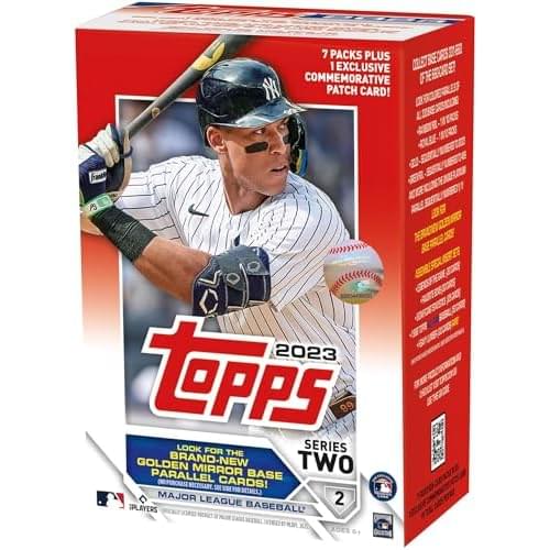 Topps 2023 Series 2 Baseball Factory Sealed Retail Value Box – Baseball Wax Packs